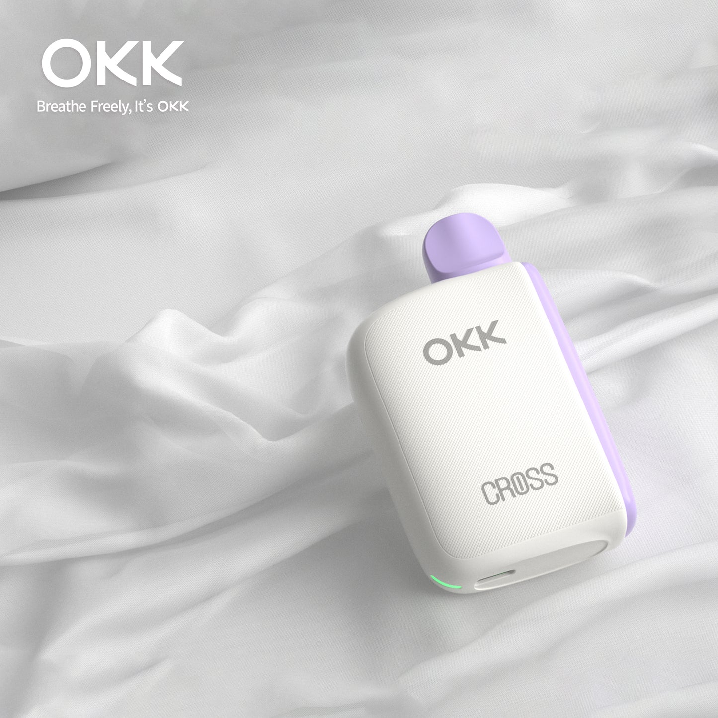 [Starter Pack] OKK Max Cross Series Device & Pod - Pure White