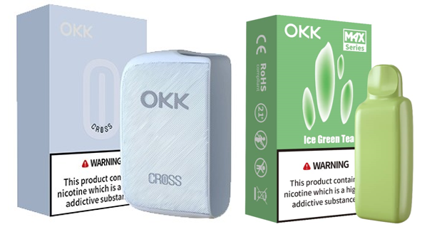 [Starter Pack] OKK Max Cross Series Device & Pod - Baby Blue