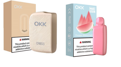 [Starter Pack] OKK Max Cross Series Device & Pod - Ivory