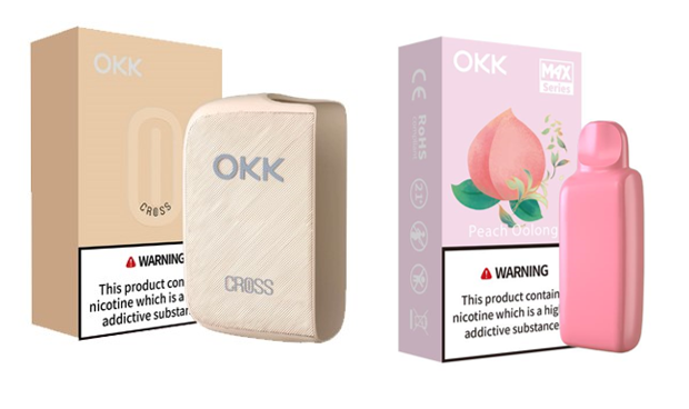 [Starter Pack] OKK Max Cross Series Device & Pod - Ivory