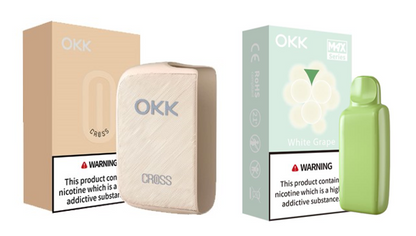 [Starter Pack] OKK Max Cross Series Device & Pod - Ivory