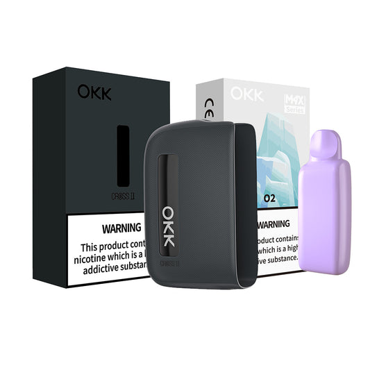 [Starter Pack] OKK Max Cross II Series Device & Pod - Black