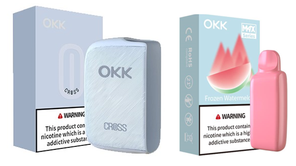 [Starter Pack] OKK Max Cross Series Device & Pod - Baby Blue