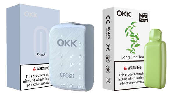 [Starter Pack] OKK Max Cross Series Device & Pod - Baby Blue