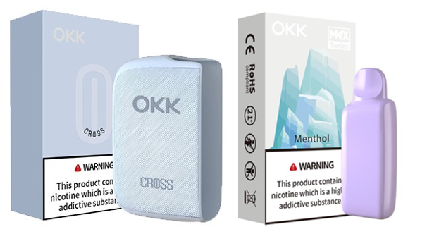 [Starter Pack] OKK Max Cross Series Device & Pod - Baby Blue