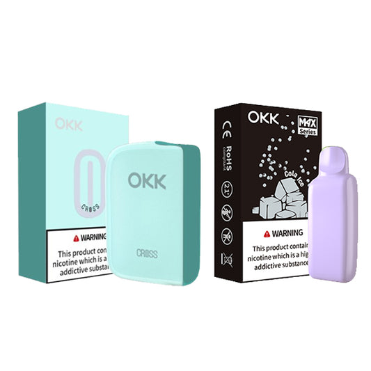 [Starter Pack] OKK Max Cross Series Device & Pod - Sea Green