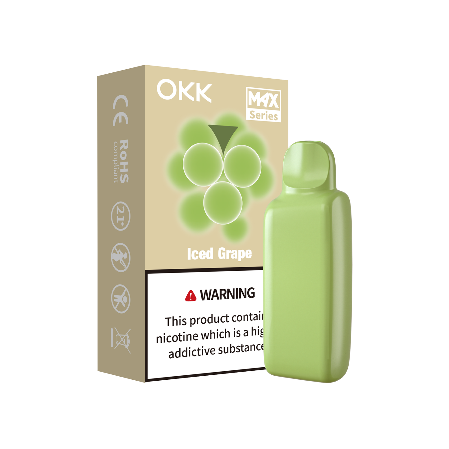 OKK Max Cross Series Replaceable Pod - Iced Grape