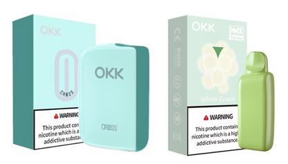 [Starter Pack] OKK Max Cross Series Device & Pod - Sea Green