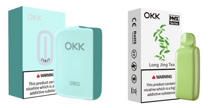 [Starter Pack] OKK Max Cross Series Device & Pod - Sea Green