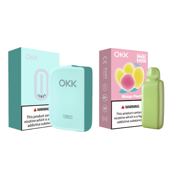 [Starter Pack] OKK Max Cross Series Device & Pod - Sea Green