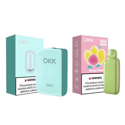 [Starter Pack] OKK Max Cross Series Device & Pod - Sea Green