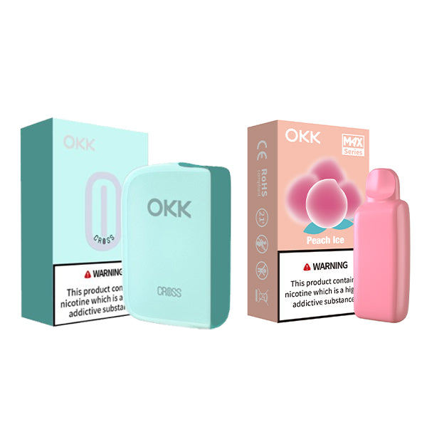 [Starter Pack] OKK Max Cross Series Device & Pod - Sea Green