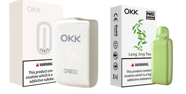 [Starter Pack] OKK Max Cross Series Device & Pod - Pure White