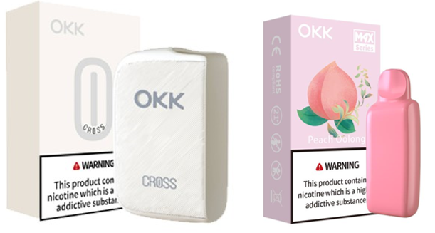 [Starter Pack] OKK Max Cross Series Device & Pod - Pure White