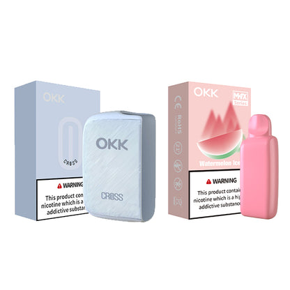 [Starter Pack] OKK Max Cross Series Device & Pod - Baby Blue