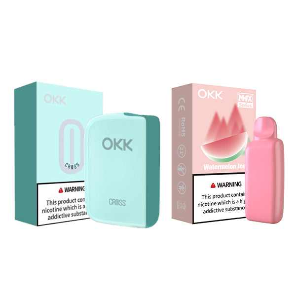 [Starter Pack] OKK Max Cross Series Device & Pod - Sea Green